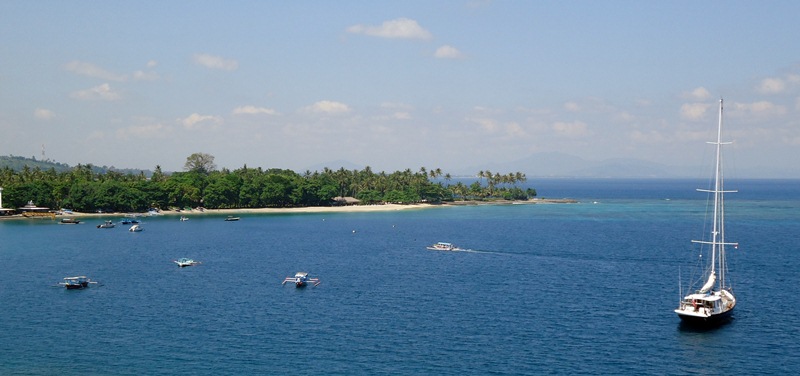 Panorama Pantai Senggigi Lombok